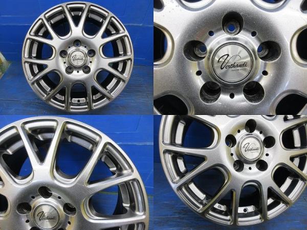 即決 オートウェイ Verthandi 6.5J-16 +38 5H114.3 送料無料 中古アルミホイール スタッドレスのホイールなど RAV4 SXA11W アルファード AG_画像4