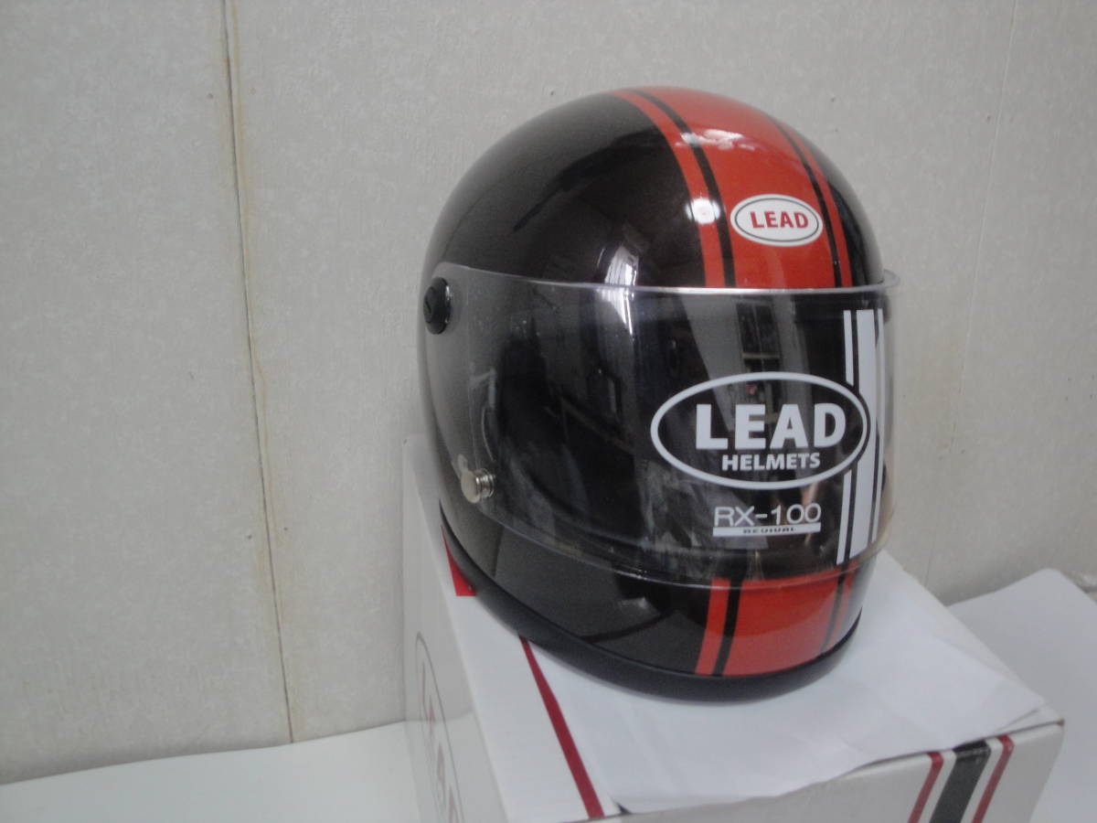 希少 新品 未使用品 LEAD リード工業 火の玉カラー ヘルメット 200個