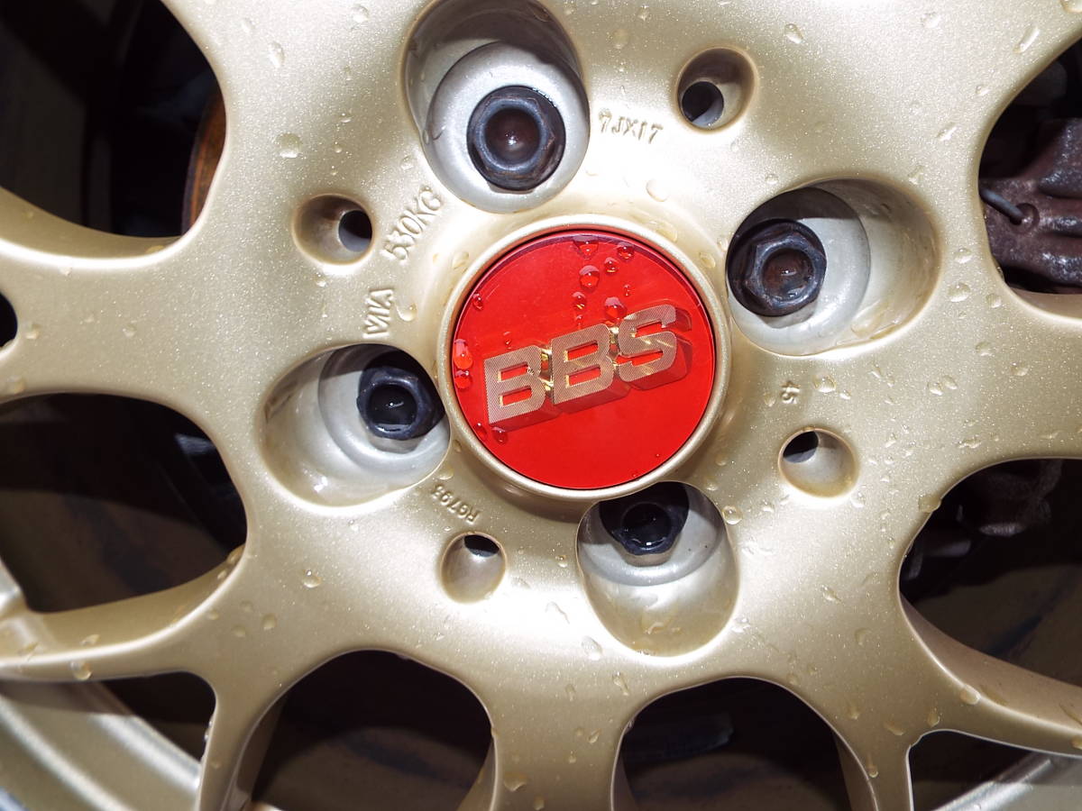 BBS 17インチアルミ 7J BMW ミニ MINIで使用 1円売り切り 245/45/17 ガリ傷なし R50R52R53R56R57 5