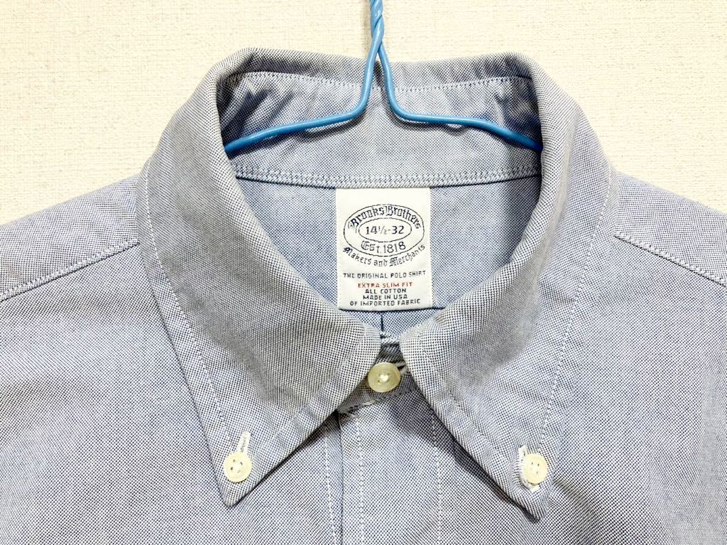 Brooks Brothers ブルックスブラザーズ オックスフォードBDシャツ 14-1