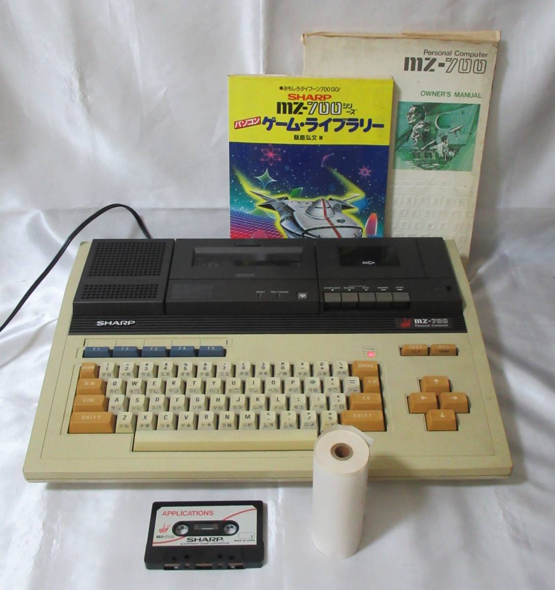 通電確認済み、ジャンク品】SHARP / シャープ MZ-700(MZ-731