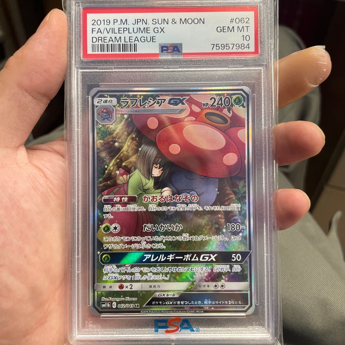 ポケモンカード　ラフレシア　psa10 