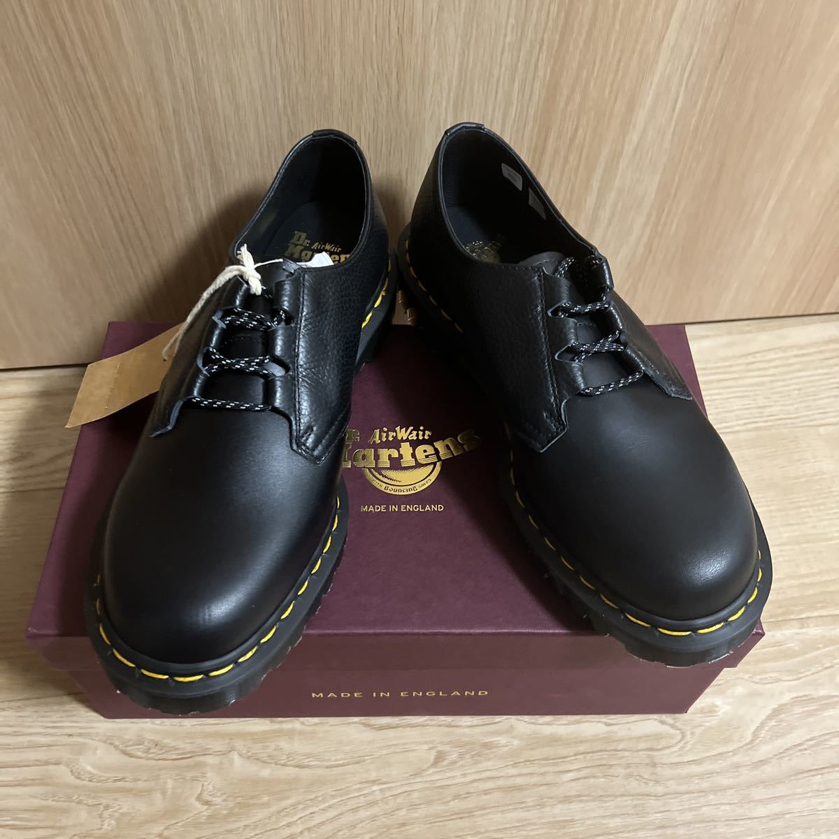 新品　UK製　ドクターマーチン 3ホール　ブーツ　1461 UK9 28.5cm Dr.Martens_画像1