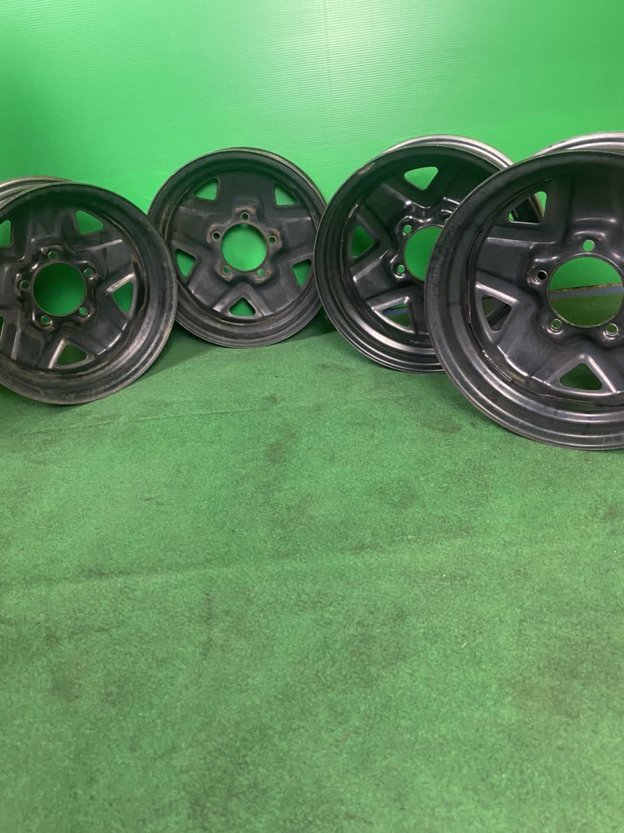 スズキジムニー 純正鉄ホイール 16x5J +22 PCD : 139.7 カスタマイズ