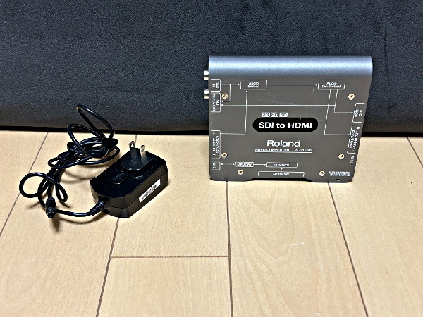 Roland ローランド VIDEO CONVERTER ビデオコンバーター VC-1-SH SDI to HDMI RGB コンポーネント コンポジット_画像2