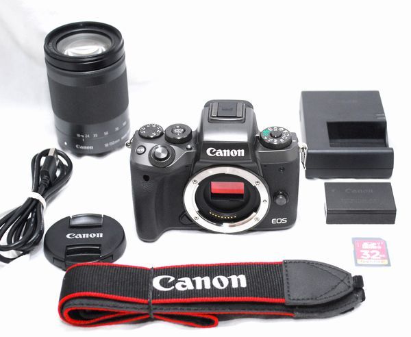超美品・SDカード付き】Canon キヤノン EOS M5 EF-M 18-150mm IS STM