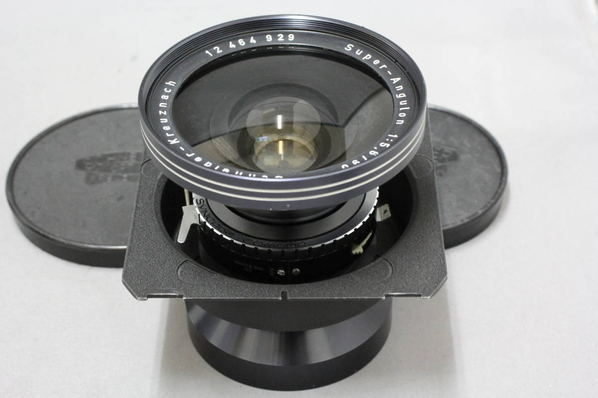 #a Kiva camera # Schneider (Schneider Kreuznach) Super-Angulon 90mm F5.6 with defect goods. 