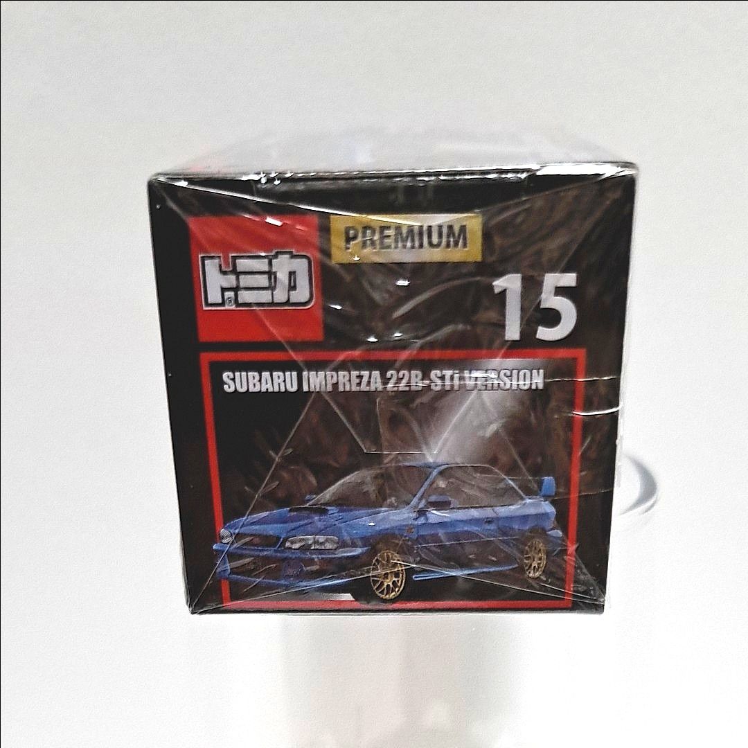 ☆新品未開封☆ トミカプレミアム スバル インプレッサ 22B-STi バージョン シュリンク付き
