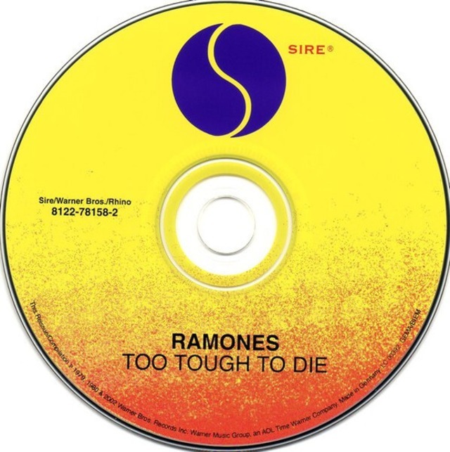 ＊中古CD RAMONESラモーンズ/TOO TOUGH TO DIE 1984年作品+ボーナストラック収録 デジタルリマスター仕様 U.S/NYC PUNK ROCK_画像4
