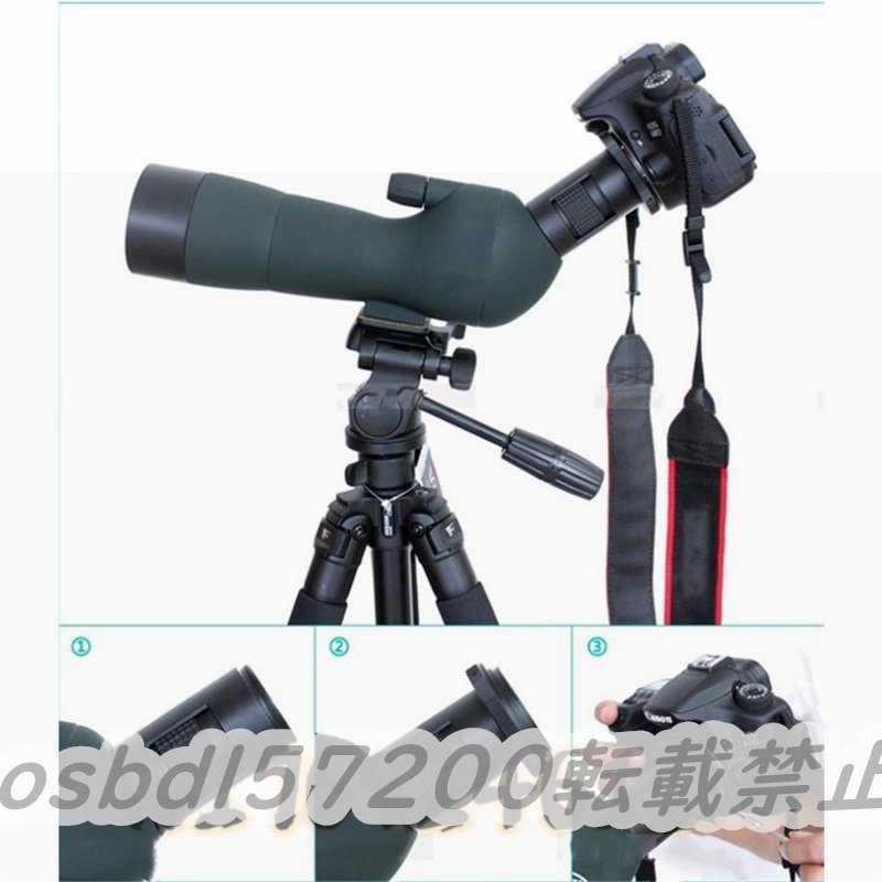  hard-to-find!60 times HD zoom tube telescope bird observation camera . connection .. mobile . photograph ... up grade version 