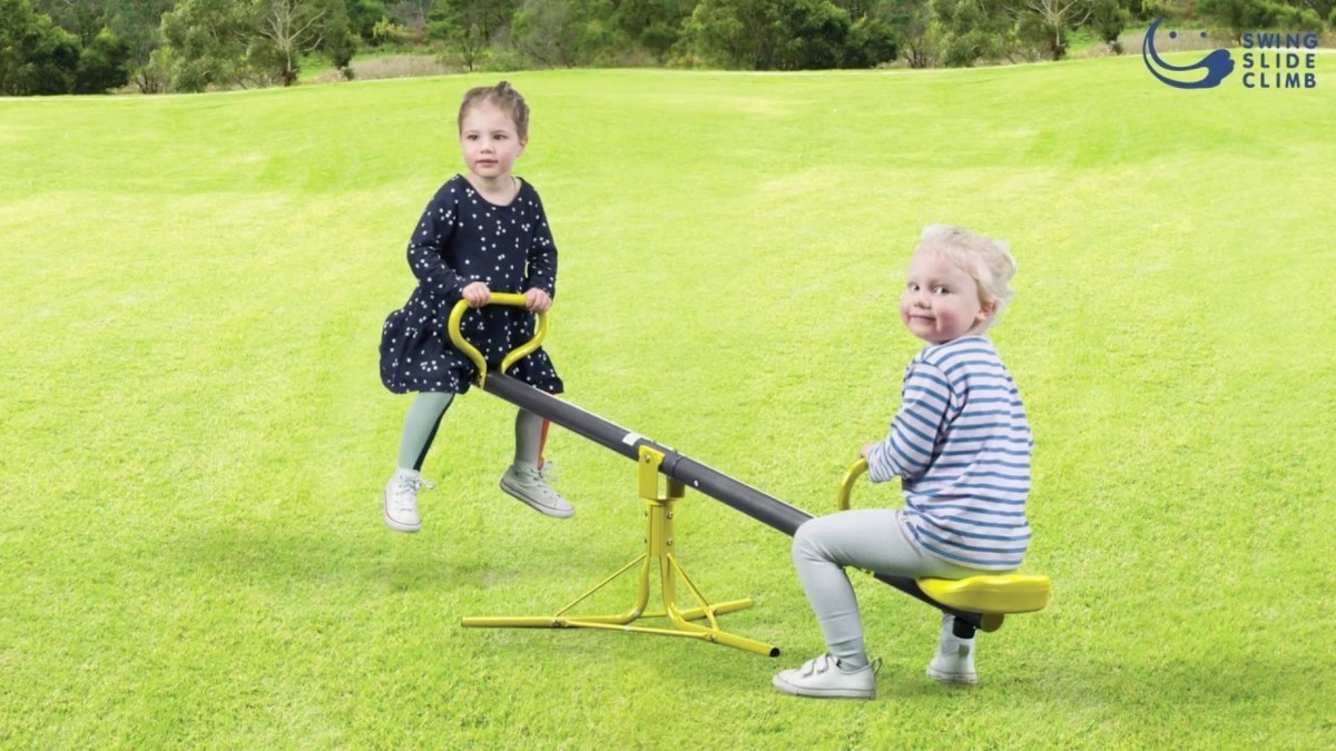 SwingSlideClimb シーソー 360度シーソー 屋外遊具 庭 子供 キッズ お庭遊び_画像2