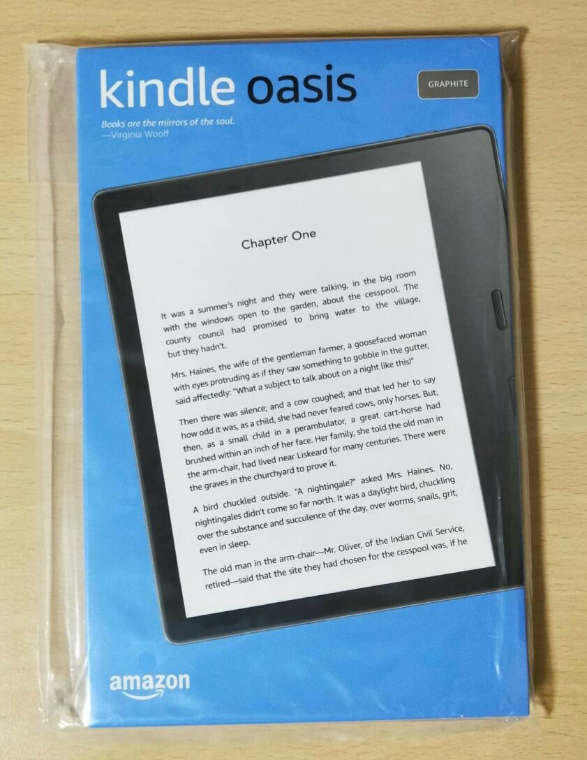 新品未開封 Kindle Oasis 8GB wifi 第10世代 色調調節ライト搭載 広告