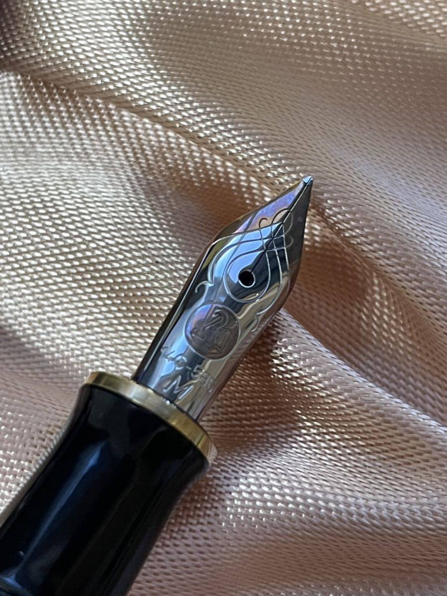 ペリカン万年筆 Pelikan Germany 14K 旧型 M souveran 箱付き