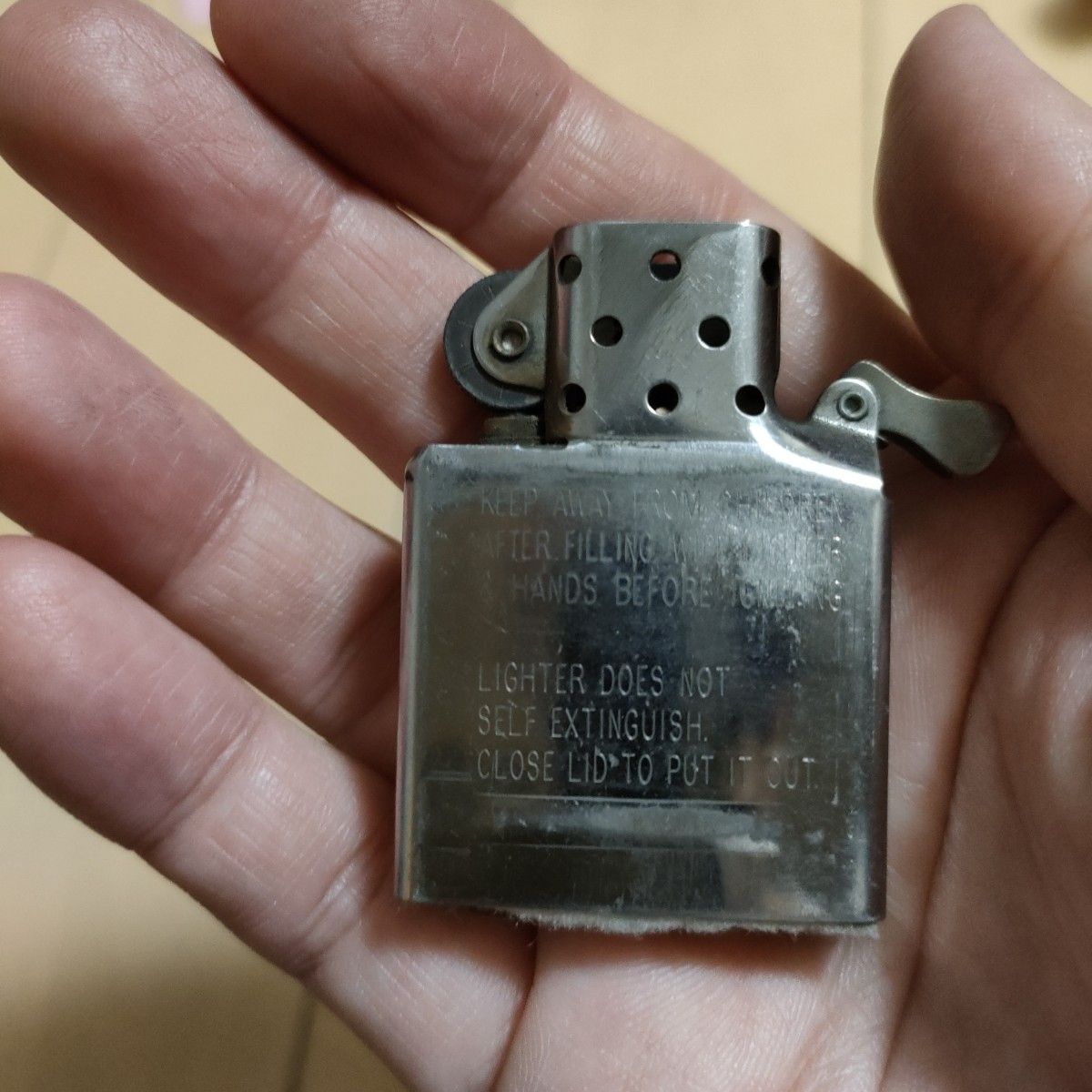 【値下げ】ZIPPO ジッポライター クロスデザインモデル