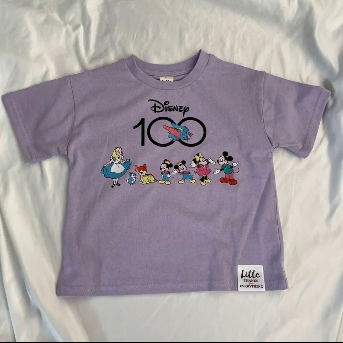 【90】しまむら　ディズニー100周年　Tシャツ　ショートパンツ