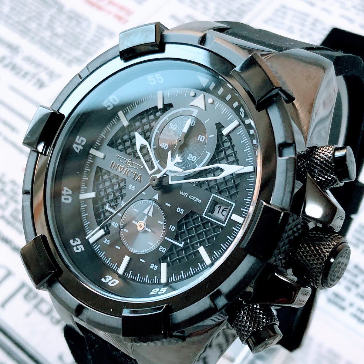 2473【渋くてカッコいい】メンズ 腕時計 インビクタ Invicta クォーツ