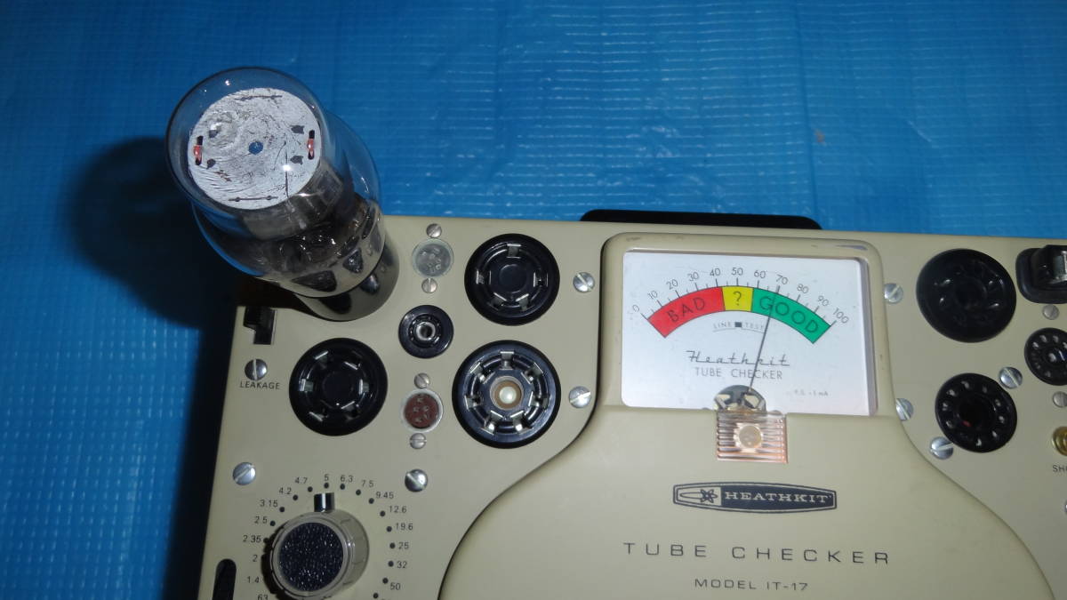 ☆希少☆HEATHKIT IT-17の真空管試験機です。 ☆希少☆HEATHKIT IT-17の真空管試験機です。