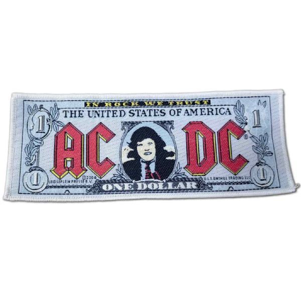 AC/DC パッチ／ワッペン エーシー・ディーシー Bank Note