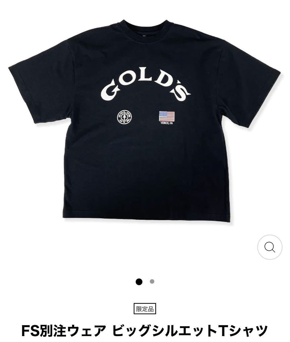 ☆ゴールドジム GOLD´SGYM 別注ビッグシルエット Tシャツ スウェット