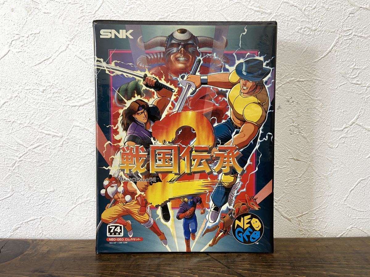 美品 戦国伝承2 NEO GEO ネオジオ SNK ROM ロム アクション
