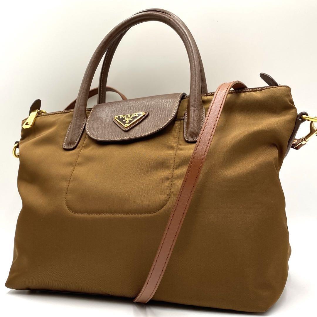 美品】PRADA プラダ ハンドバッグ ショルダーバッグ トートバッグ 2way