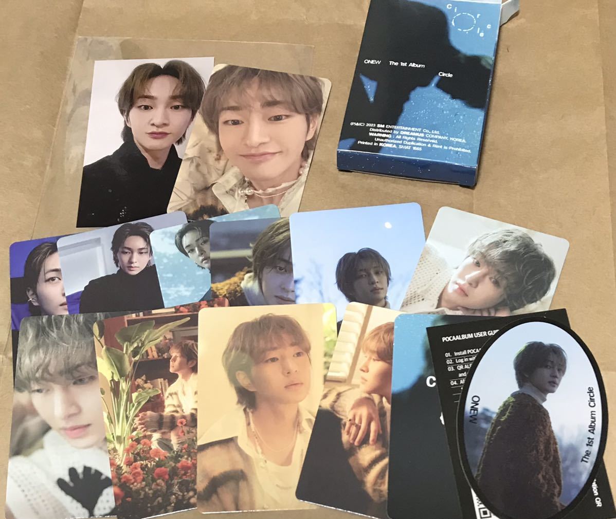 SHINee オニュ ONEW Circle QR Ver. トレカ 特典トレカ付 格安 | anjale.lk