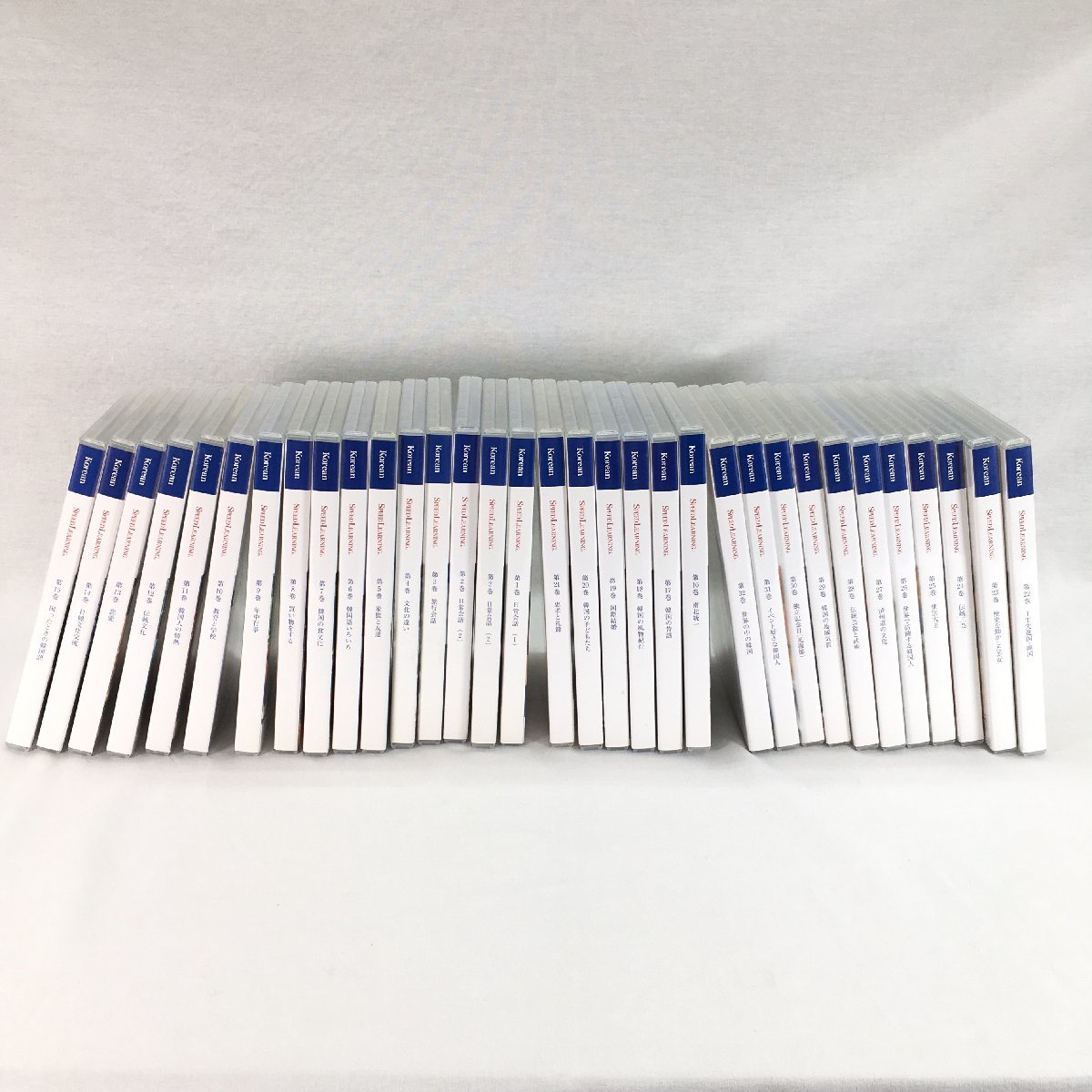 〇現状品〇Speed Learning スピードラーニング Korean 韓国語 1巻~32