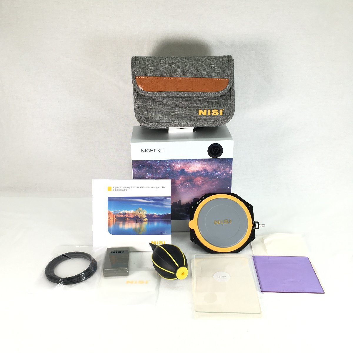 0 б/у товар 0Nisinisi камера аксессуары прямоугольник фильтр 100mm система NIGHT KIT V7 комплект 