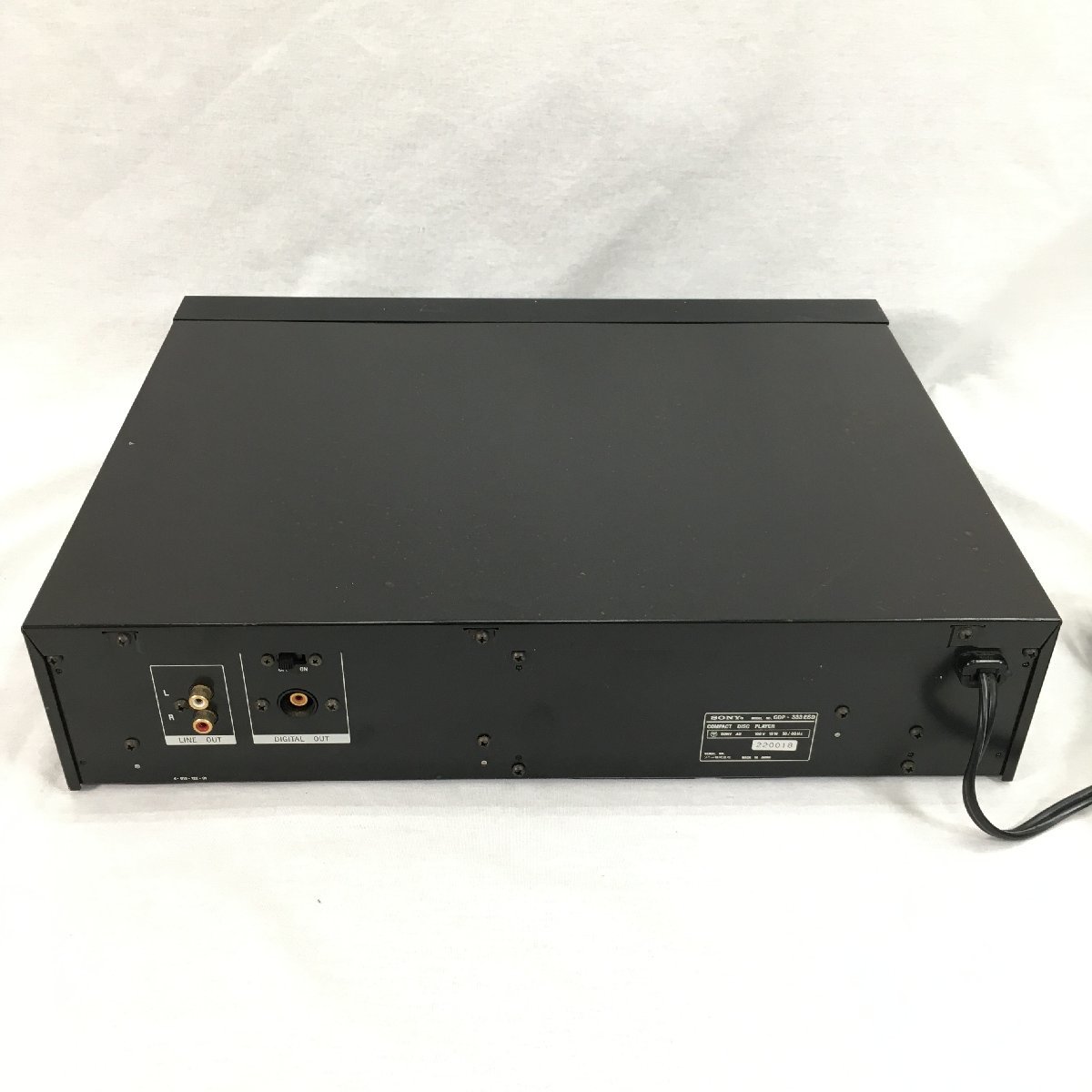 [ junk ]SONY Sony CD deck CDP-333ESD