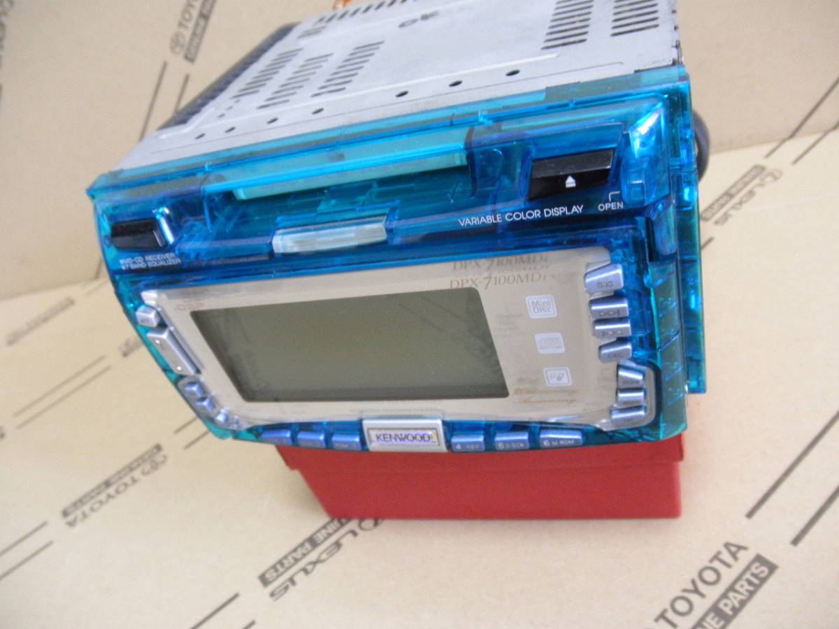 KENWOOD DPX-7100MDi スケルトン 当時物 DSP スペアナ チャーチ KENWOOD DPX-7100MDi スケルトン 当時物 DSP スペアナ チャーチ