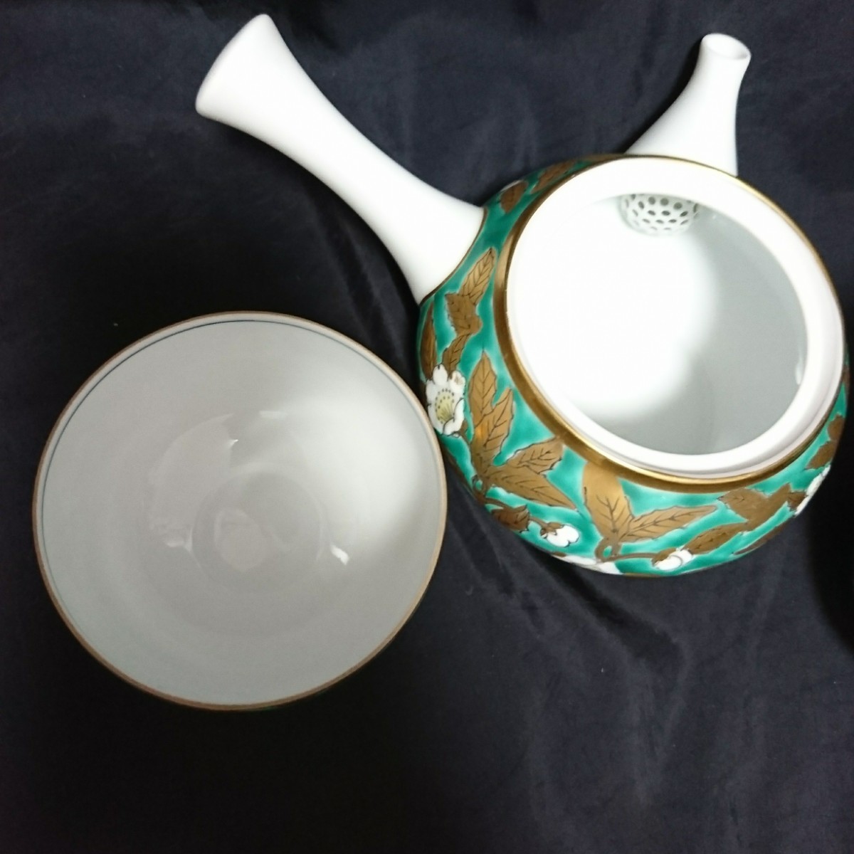 未使用保管品 有田焼 佐賀錦 茶器セット 元箱なし 煎茶道具｜PayPayフリマ