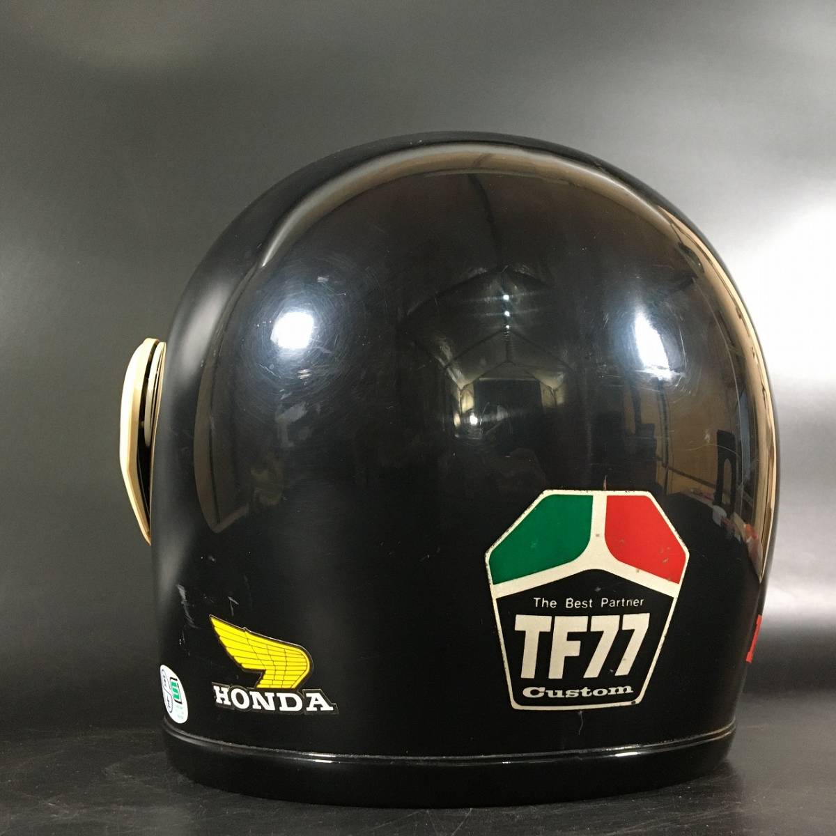 T3-317[ direct pickup welcome Tochigi prefecture arrow board city ] helmet Gustom B kind TF-77 L size full he-s full-face Tachibana automobile secondhand goods 