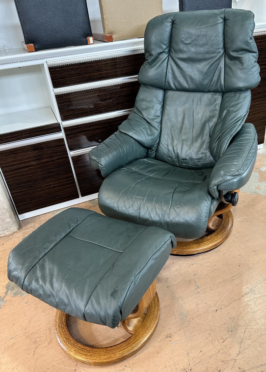 used EKORNES エコーネス ストレスレスチェア Renoレノ？ 本革