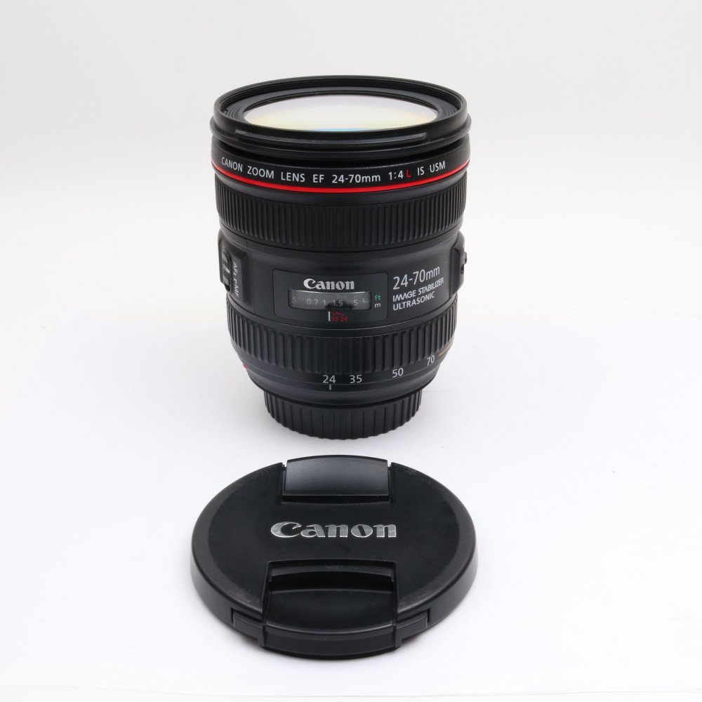 大きな取引 Canon 標準ズームレンズ EF24-70mm F4 L IS USM フルサイズ