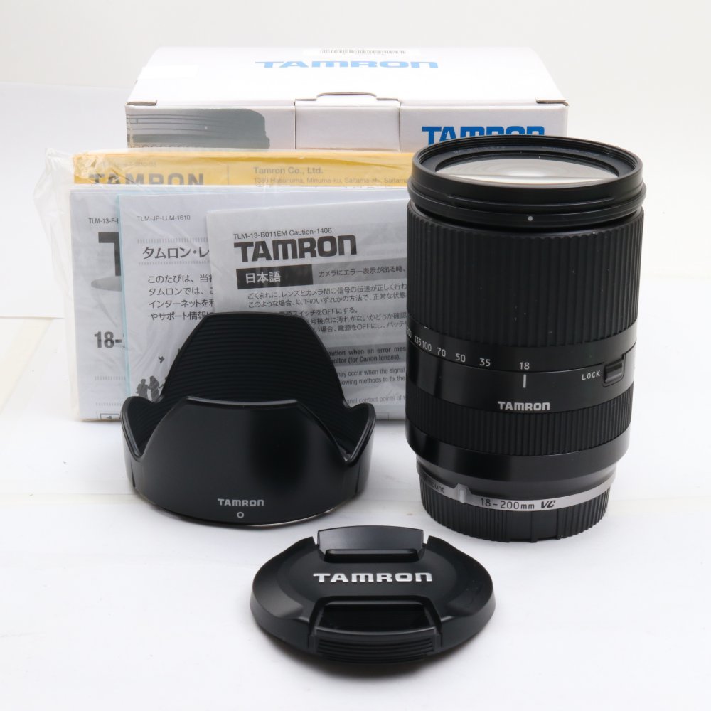 TAMRON 高倍率ズームレンズ 18-200mm F3.5-6.3 DiIII VC TAMRON 高倍率ズームレンズ 18-200mm F3.5-6.3 DiIII VC