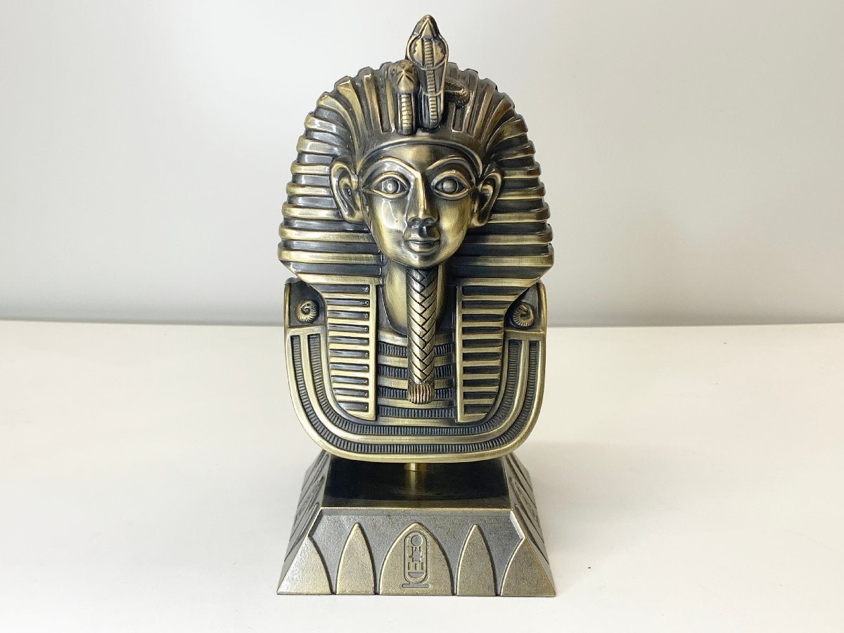 古代エジプト ファラオ像 ツタンカーメン 銅像 オブジェ 古代エジプト ファラオ像 ツタンカーメン 銅像 オブジェ