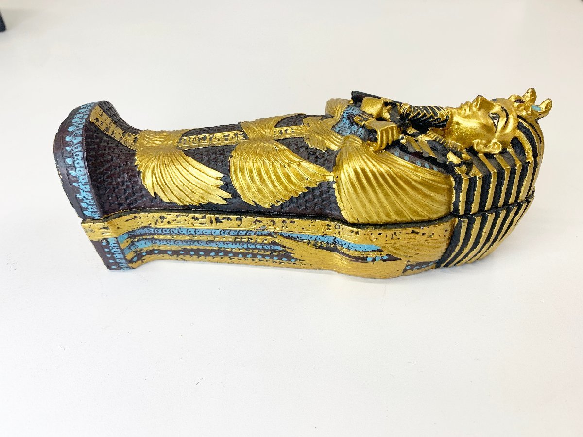 古代エジプト ファラオ像 ツタンカーメン棺のオブジェ ミイラ 古代エジプト ファラオ像 ツタンカーメン棺のオブジェ ミイラ