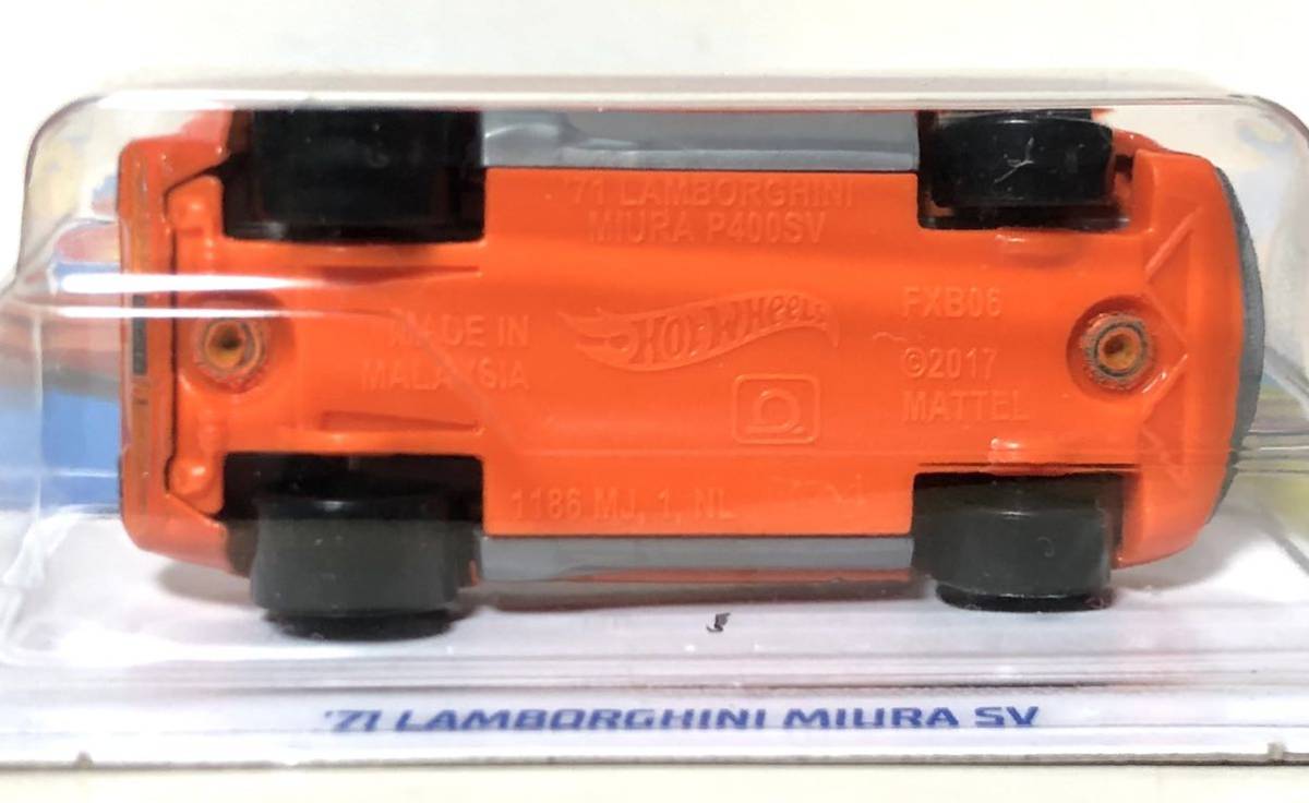 ラスト 1971 Lamborghini Miura P400 SV ランボルギーニ ミウラ Orange オレンジ 2022 1st カラー Phil Riehlman フィル リールマン 絶版_画像9
