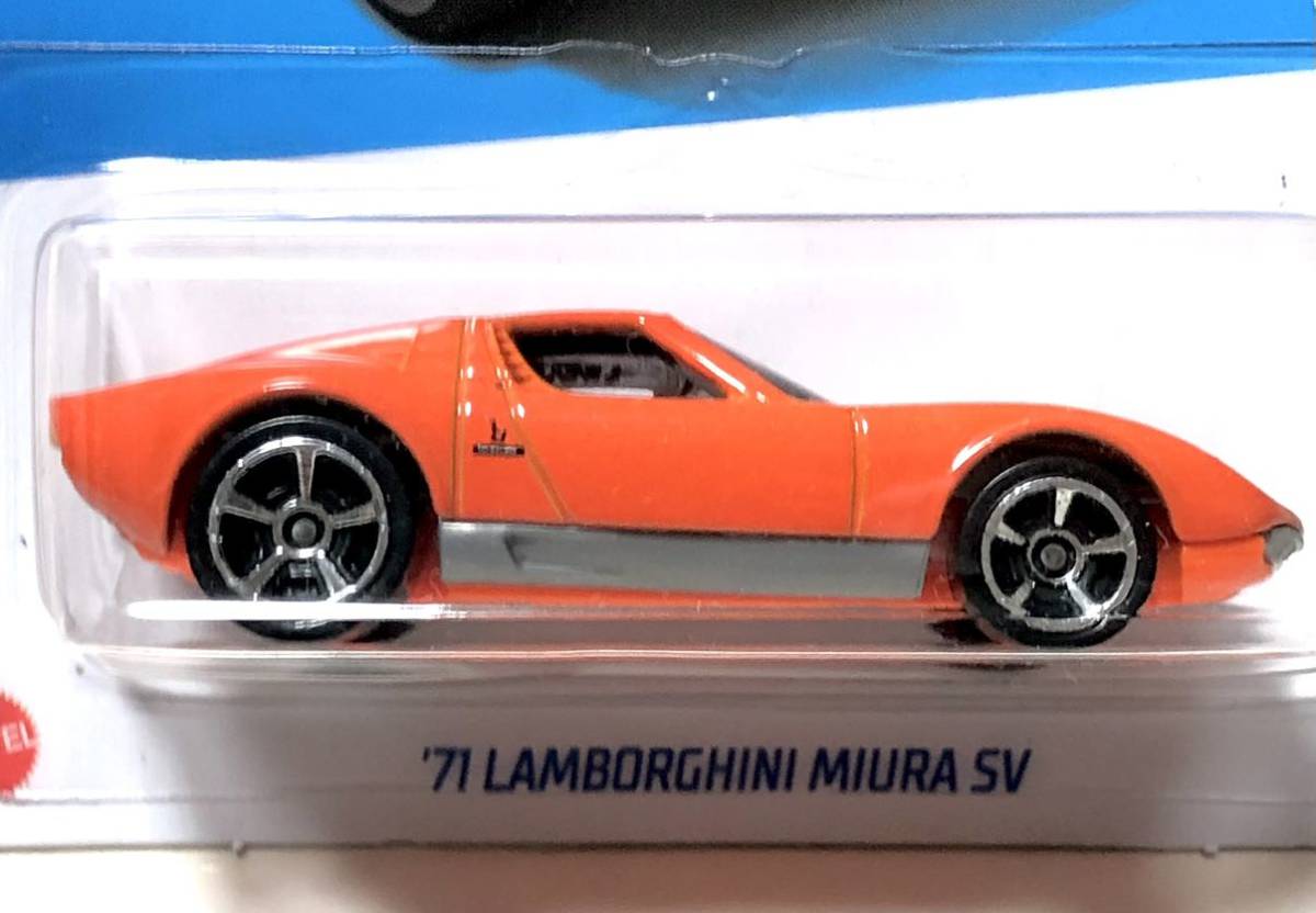 ラスト 1971 Lamborghini Miura P400 SV ランボルギーニ ミウラ Orange オレンジ 2022 1st カラー Phil Riehlman フィル リールマン 絶版_画像1