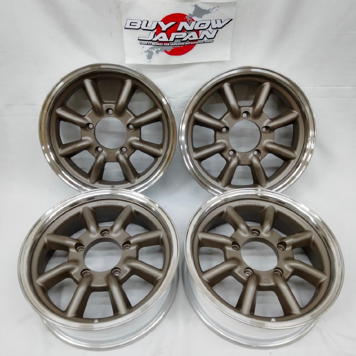 4本セット【在庫あり即納】RS Watanabe F8 TYPE 16×5.5J+22 5H-139.7 新マグカラ― リムS / 16インチ ワタナベ アルミホイール 4本_画像1