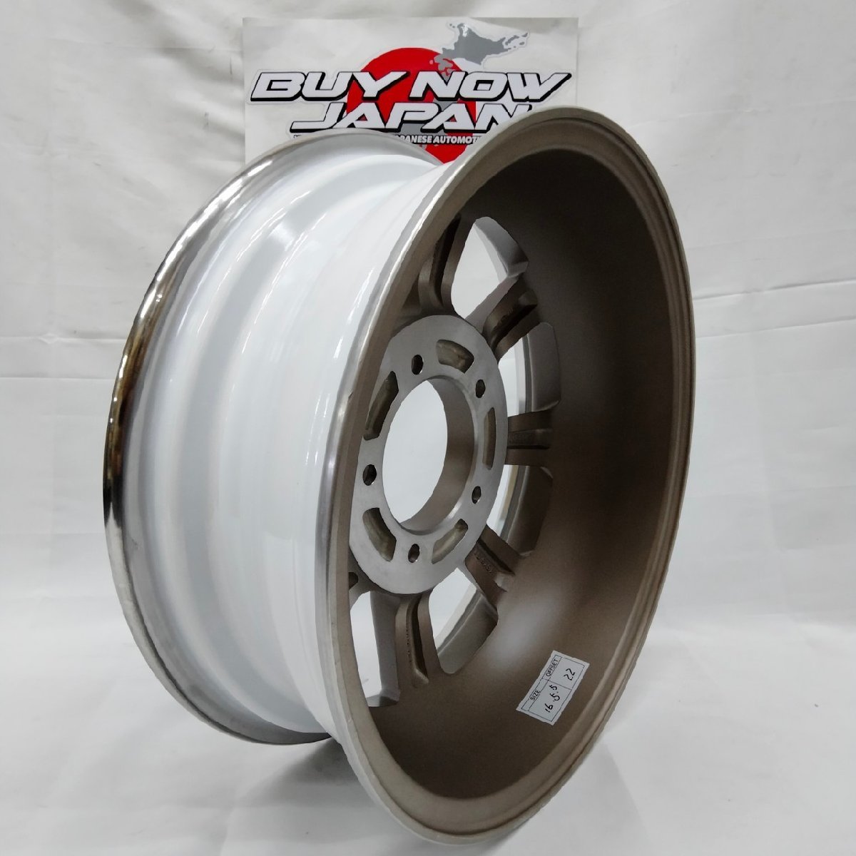 4本セット【在庫あり即納】RS Watanabe F8 TYPE 16×5.5J+22 5H-139.7 新マグカラ― リムS / 16インチ ワタナベ アルミホイール 4本_画像7