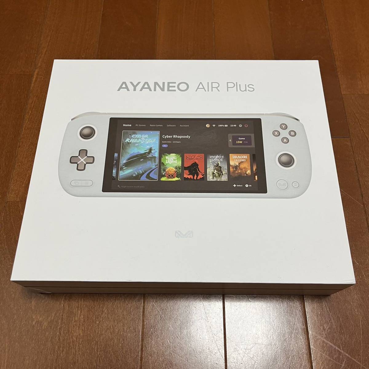 AYANEO Air Plus 16GB・512GB グレイシャーブルー | transparencia