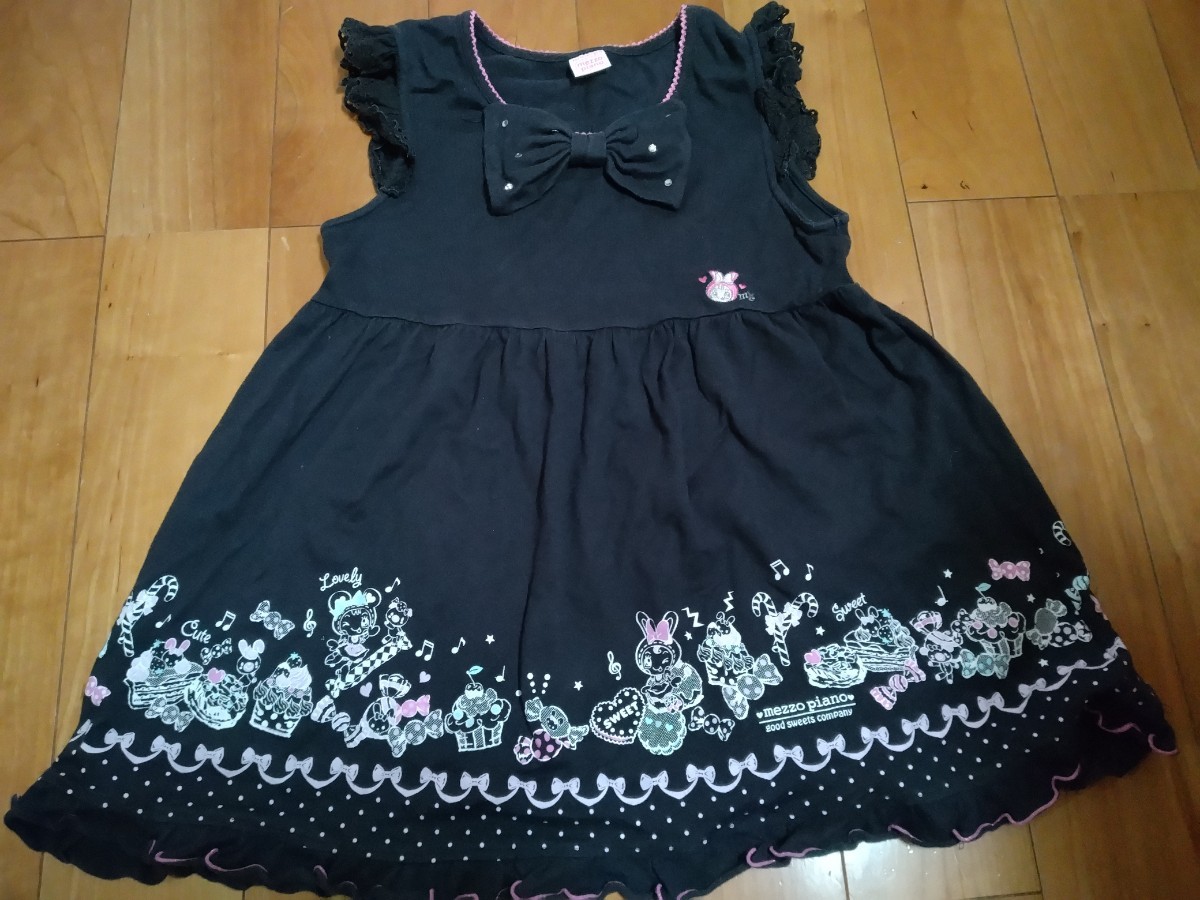 最前線の 美品 メゾピアノワンピース130 yes-netzwerk.de