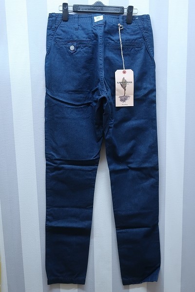 ab0872/ new goods sasaflass player pants u Epo n Denim SASSAFRAS SPRAYER PANTS 8OZ WP DENIM