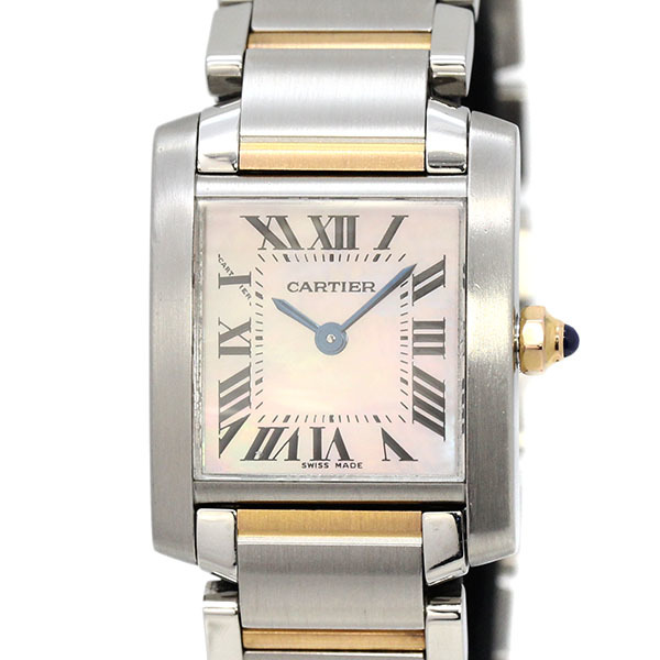 素晴らしい価格 カルティエ Cartier クォーツ レディース腕時計 SS/PG