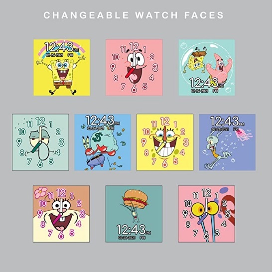  sponge Bob touch screen camera video wristwatch A