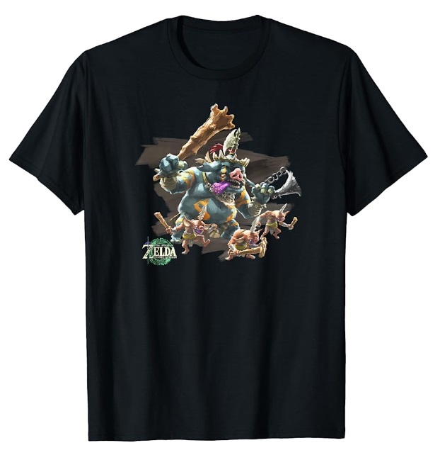 ゼルダの伝説 ★ ボコブリン 黒A Ｔシャツ M _画像1