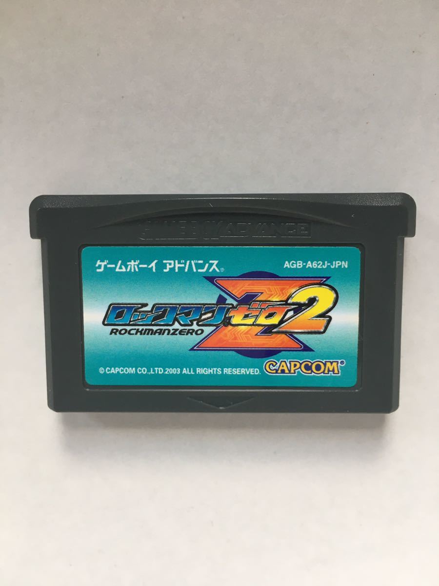 ロックマンゼロ CAPCOM ゲームボーイアドバンス用ソフト 4本 携帯用