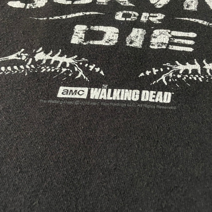 The Walking Dead SURVIVE OR DIE ウォーキングデッド ムービープリントTシャツ メンズXL_画像4