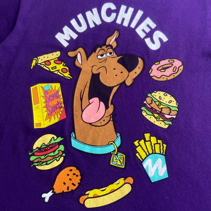 Scooby-Doo スクービー・ドゥー アニメ キャラクター プリントTシャツ メンズM_画像1